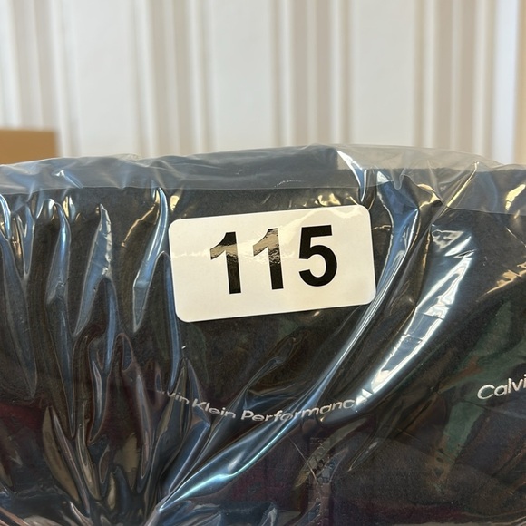 Calvin Klein Logo Polar Fleece Zip-Up Jacket Black /M - Picture 15 of 15